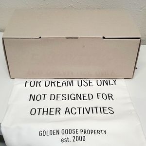 Golden Goose Shoe box and bag